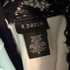 B. Darlin dark blue dress medium